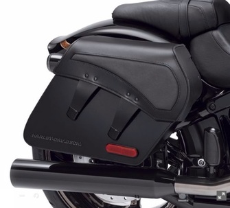 Detachables Leather Saddlebags - Pro Street Breakout